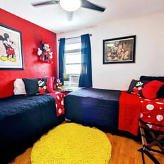 Mickey, twinbeds, 8 mi to WDW