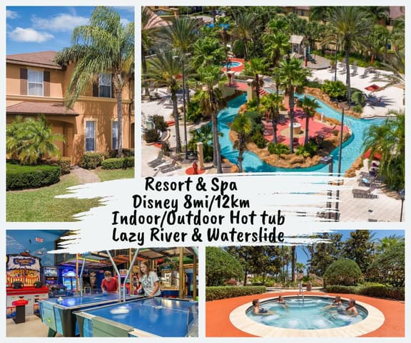 Waterside Resort Villa, 9mi/14km Disney, Gym 507 - Image 1